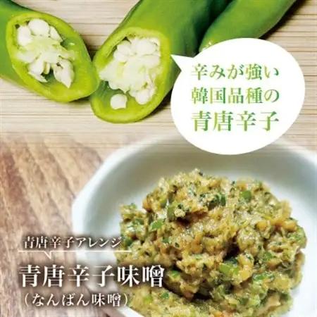 【宮城県産】生青唐辛子 龍の尾 2kgセット(500g×4袋)激辛韓国品種 西根の森|太良衛門【1702350】