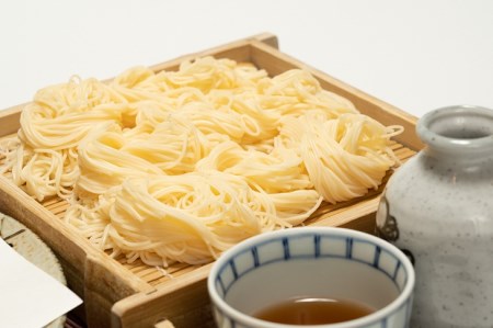 卵香るそうめん「卵めん」とこだわりのめんつゆのセット 計20人前 無添加 岩手名産 [K0044]