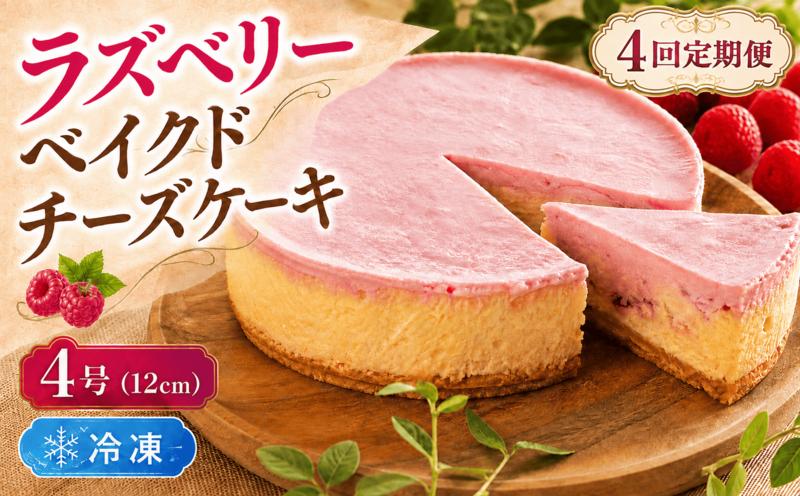 
                  4回 定期便 ラズベリーベイクド チーズケーキ 4号 12cm 冷凍 スイーツ デザート ケーキ ベリー 洋菓子 お菓子 おやつ 手作り お取り寄せ ご褒美 ギフト プレゼント 贈り物 誕生日 記念日 パーティー 濃厚 クリーミー 酸味 爽やか サワークリーム クッキー バター 専門店 チーズケーキ工房 ちーず屋 数量限定 人気 おすすめ ランキング 4ヶ月連続 頒布会 高知県 安芸市
                