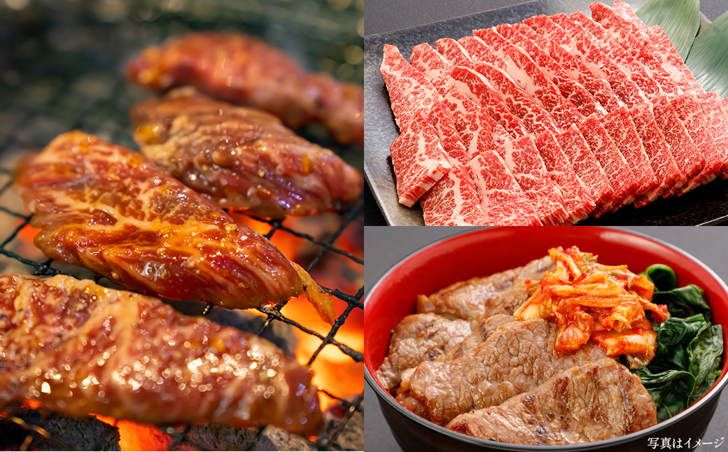 牛肉　焼肉・すき焼き・サーロイン　大満足セット　定期便12か月　会津喜多方産　黒毛和牛　会津牛　ギフト　お土産　ステーキ【07208-0298-C】