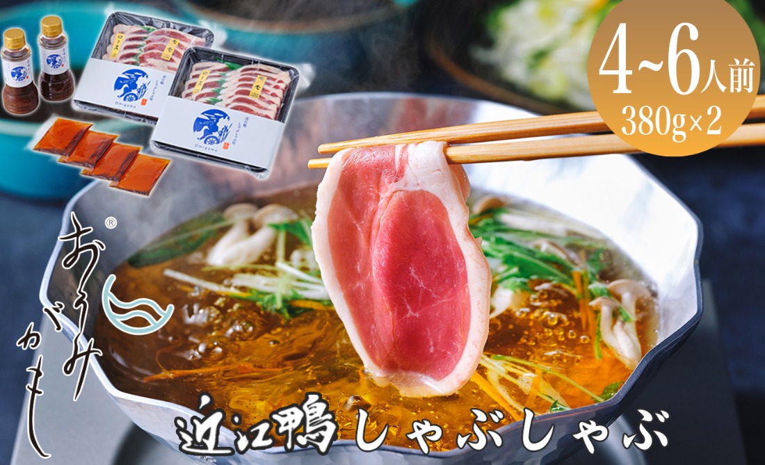 【A-245】グッドワン　近江鴨 しゃぶしゃぶ用（4～6人前）【高島屋選定品】