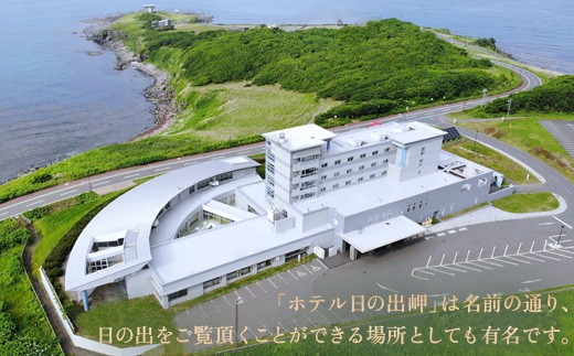 北海道雄武町ホテル日の出岬・夕食毛蟹付き宿泊券（1名様）