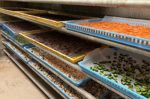 【小国食の工房】阿蘇小国産 手作り 食卓のお供 料理のお供 乾燥野菜 ドライベジタブル 日々野菜スープ生活（地熱乾燥・ミックスベジタブル）