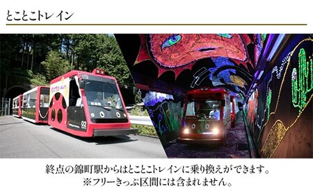 【錦川鉄道】錦川清流線 1日フリーきっぷ 2名 川西駅～錦町駅間