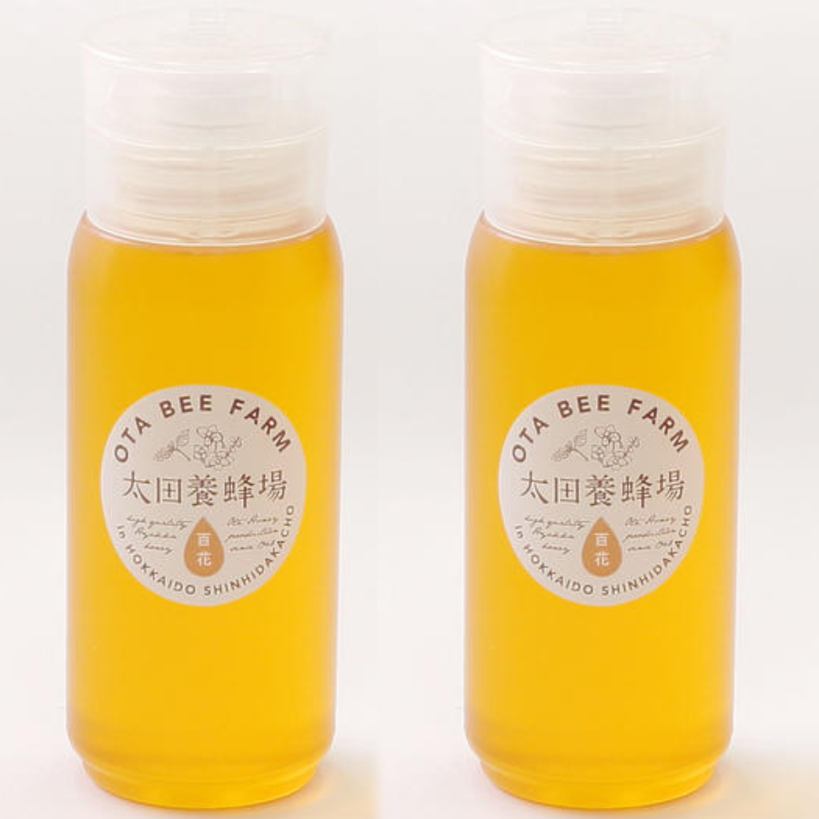 ＜太田養蜂場＞百花蜜200g×2本