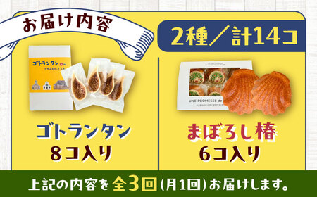 【全3回定期便】世界遺産の旅セット ゴトランタン8個とまぼろし椿6個  五島市/uncalin[PGK018]