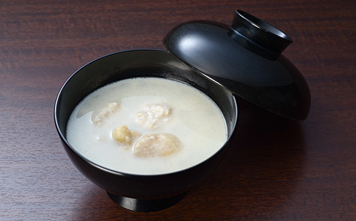 福島県 伊達市産 伊達鶏を使った簡単スープ お椀de水たき10食入 玄海 無添加 高タンパク 低カロリー 美容 コラーゲン だてどり ブランド鶏  水炊き 鍋セット 鍋 なべ 食品 F20C-582
