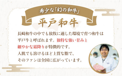 【6回定期便】特選 平戸和牛 サーロインステーキ 約250g×2枚【萩原食肉産業有限会社】[KAD115]/ 長崎 平戸 肉 牛 牛肉 黒毛和牛 和牛 焼肉 ステーキ サーロイン 冷蔵  定期便