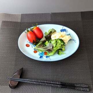 有田焼 華山窯 染錦 トマト楕円 トレー皿 4枚セット【東洋セラミックス】トマト 食器 器 取り皿 メイン料理 うつわ オーバル 手描き 25000円 A25-634_イメージ3