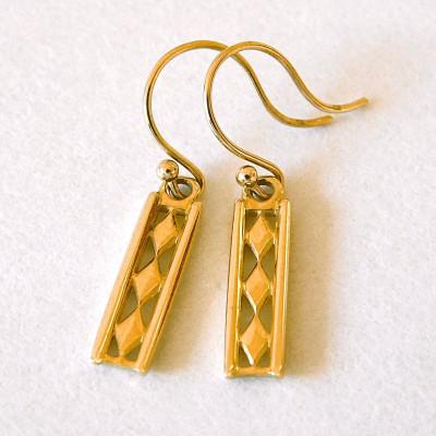 ふるさと納税 山梨県 K10YG Fidel ピアス |  | 01