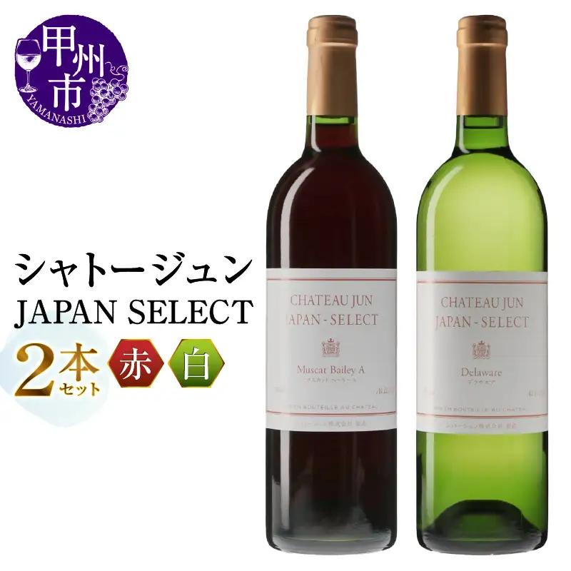 ワイン シャトージュン【JAPAN SELECT】マスカットベーリーA デラウェア 2本セット（MG）B12-804