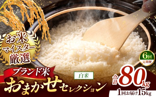 【 令和7年産 】おまかせ セレクション 【定期便6回】熊本県産 白米  ＜ひのひかり / 森のくまさん / くまさんの輝き ＞ 15kg  | 単一銘柄 米 単一米 お米 こめ 小分け 人気 コメ お米 5kg 10kg 15kg 20kg 25kg 30kg 定期便 3回 6回 12回 ブランド米 菊池川流域 家庭用 送料無料 熊本 くまもと 熊本県 和水 和水町 人気 ごはん