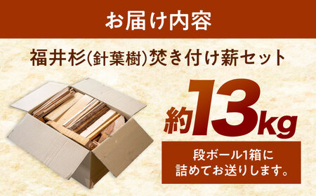 PEFC認証 福井杉の焚き付け薪セット / サステナブル 間伐材利用 キャンプ 火付き良好 小浜市 / スタイル・オブ・ジャパン[BFCX041]