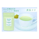 【ふるさと納税】 静岡産煎茶と北海道産てんさい糖のコラボ！煎茶ラテ400g (100g×4袋) 静岡県 藤枝市