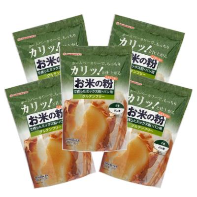 ふるさと納税 佐野市 お米の粉で作ったミックス粉パン用 500g×5袋 |  | 01