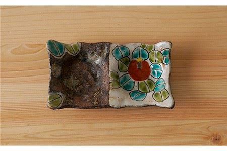 【波佐見焼】洸彩窯 手造り二品盛 小皿 4種セット 食器 皿 【陶もと】 [PE17]  波佐見焼