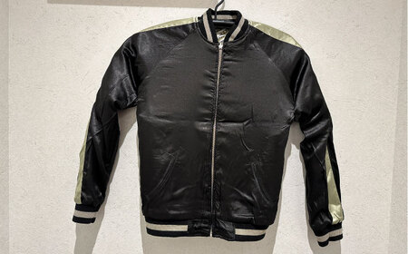 北斎鳳凰スカジャン(刺繍針数180万針)【サイズ選択可】 Sサイズ