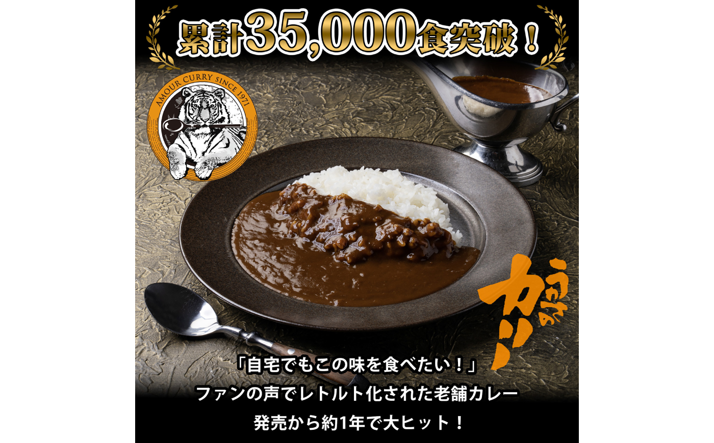 カレー 6人前セット（アムールレトルトカリー6箱・コシヒカリ3合×2P） / カレーライス 米 / 佐賀県 / 旬菜舎さと山 [41AABM058]