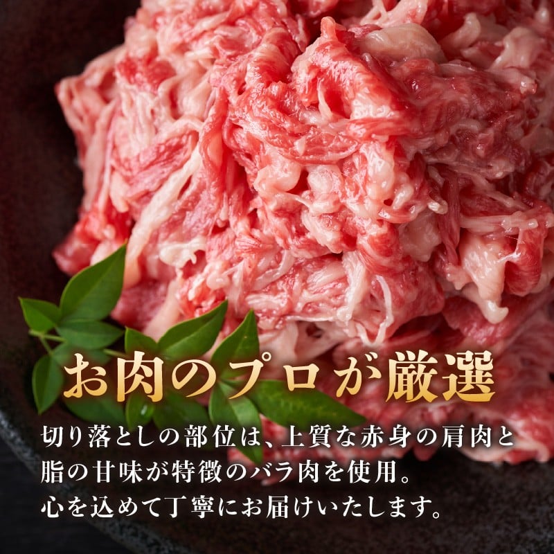 訳あり! 【A4～A5】博多和牛切り落とし 1kg 