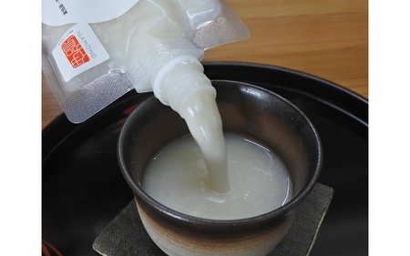 伊賀の甘ざけ詰合せ6本 濃いまま（食べる）タイプ3本／ストレートタイプ3本【mnsk0001】