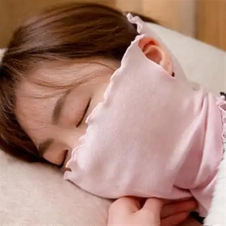 シルク100%おやすみマスク【さくらピンク1枚】_雑貨・日用品  寝具   装飾品・工芸品  服飾小物 _【1490156】