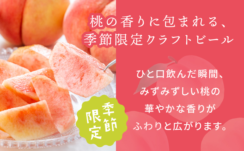 クラフトビール 桃のエールとはっさくエール 12缶セット 099H4972