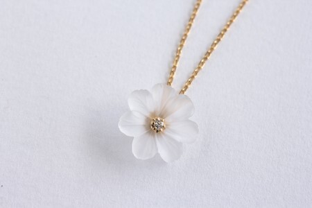 プリムローズ primrose K10 クオーツ ダイヤモンド ネックレス レディース ジュエリー アクセサリー イエローゴールド ペンダント 神奈川 湘南 藤沢