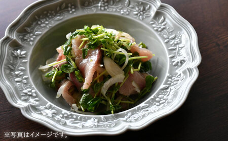 【波佐見焼】ombre de fleur ブーケボウル ロイヤルグレー 5枚セット 食器 皿【翔芳窯】[FE359]