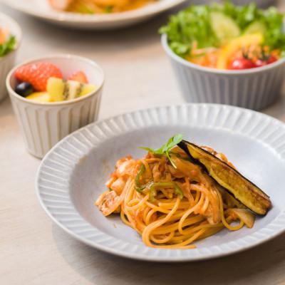 ふるさと納税 瑞浪市 【美濃焼(みずなみ焼)】しのぎカレー皿&カップ各3個 (ブルーグレー)　6個セット |  | 03