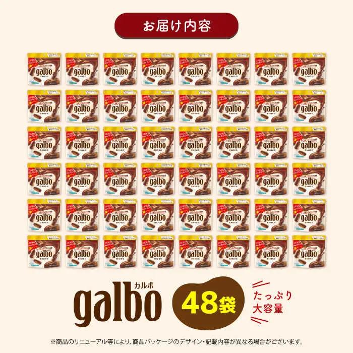 ガルボチョコ パウチ 48袋[AOAA028] チョコレート