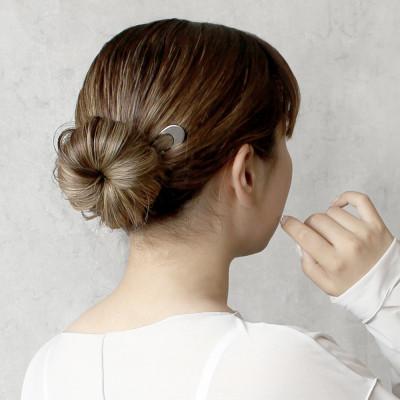 ふるさと納税 静岡市 【女性のアイデア×職人技】ステンレス製かんざし【canon/Silver】 |  | 02