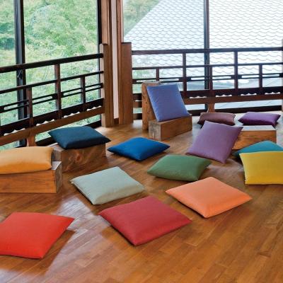 ふるさと納税 京都市 【工夫庵】色あそび 座布団 グリーン(2枚セット)(GR) |  | 03