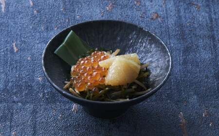 【田舎のごちそう】ご飯のお供 けせんの海 松前 200g×1個 いくら・ほたて・数の子入り 【 松前漬け 海鮮 海鮮丼 海鮮漬 海産物 海藻 2種 食べ比べ おかず おつまみ 冷凍 】RT2810