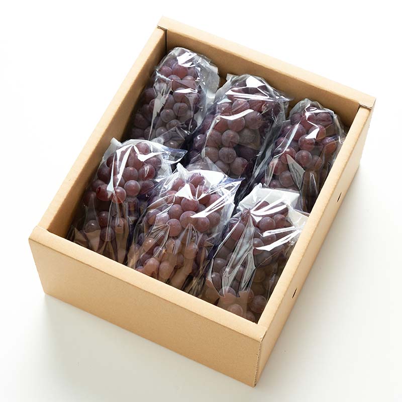 【ふるさと納税】【期間限定発送】 デラウェア 秀品 5〜6房 約1kg [tk06ayt350000 山形県 高畠町 相良果樹園] 贈答用 個包装 種無し ブドウ 葡萄 産地直送 農家直送 フルーツ 果物 くだもの