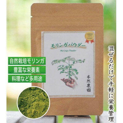 【ふるさと納税】無添加モリンガパウダー(30g×2袋)【1550734】