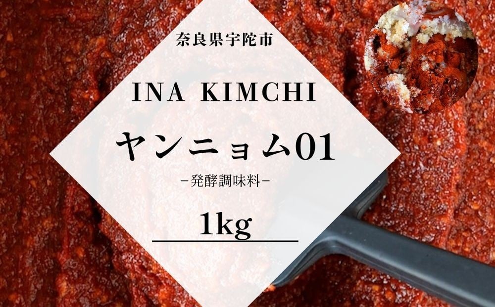 
            ヤンニョム 1kg／ ふるさと納税 ヤンニョムソース キムチ 料理 グルメ INA Lab INA KIMCHI 取り寄せ スンドゥブ 奈良県 宇陀市
          