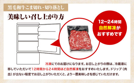 極上 厳選 黒毛和牛 こま切れ 切り落とし 1kg 株式会社Demi Enterprise《30日以内に出荷予定(土日祝除く)》大阪府 羽曳野市 送料無料 牛肉 牛 和牛 小分け