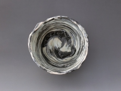 【唐津焼】中川自然坊窯 刷毛目唐津 蕎麦猪口【A087】