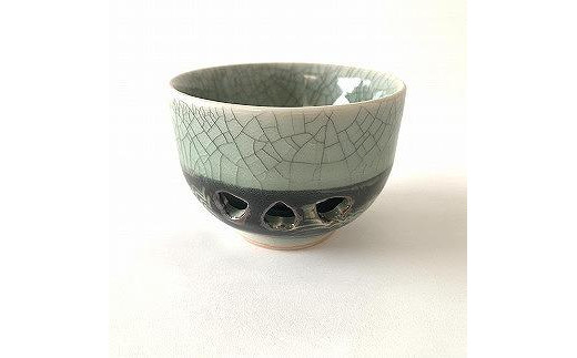 二重煎茶碗 1個