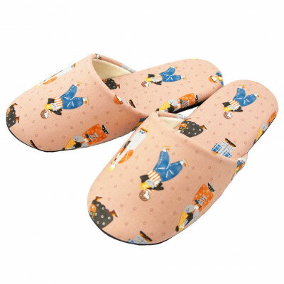 【ふるさと納税】ハバメグミガールズソフトスリッパ　Fサイズ　ピンク【1676288】