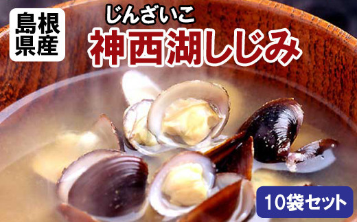 神西湖しじみ100ｇ×10Pセット（常温） 322032_DG002