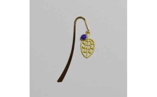 
金箔ジュエリーGold-Knot ブックマーカー（しおり）
