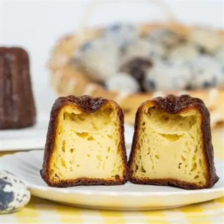 うずらカヌレ2種セット(ココア・バニラ)_菓子・スイーツ 洋菓子    菓子・スイーツ 焼き菓子  _【配送不可地域：離島】【1388898】