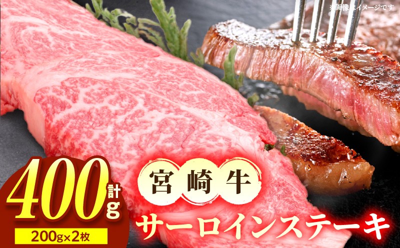 
                  宮崎牛サーロイン ステーキ 200g×2枚
                