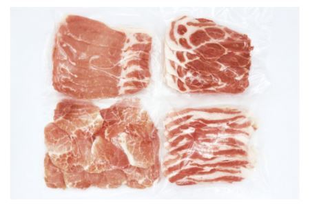 肉 おだしまポーク 焼肉セット ロース&バラ&モモ&肩ロース(計1.3kg) [関精肉畜産 宮城県 加美町 44581354]豚肉 焼肉 食べ比べ 冷凍 44581354