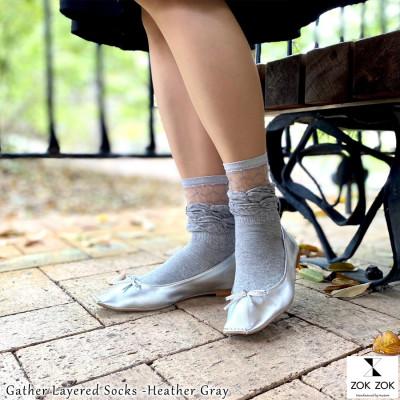 ふるさと納税 広陵町 上質感を足にまとうラグジュアリーソックス ZOKZOK 3足セット (シルバー系) |  | 01