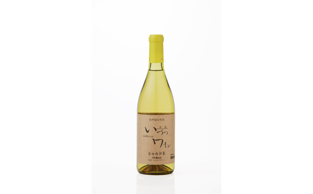 井筒ワイン 酸化防止剤無添加 井筒シャルドネ 白 辛口 720ml × 2本 発売元 株式会社片山 141305_JN118