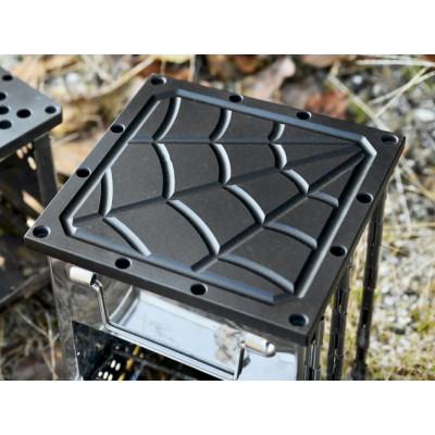 ふるさと納税 恵那市 LGASIA (ルガシア) 9mm極厚鉄板正方形spider(専用ハンドル付き) |  | 02