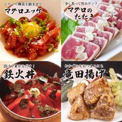 ふるさと納税 須崎市 【毎月定期便】『魚の町』高知県須崎市からキハダ鮪1kgとネギトロ1kgを交互にお届けします全4回 |  | 03