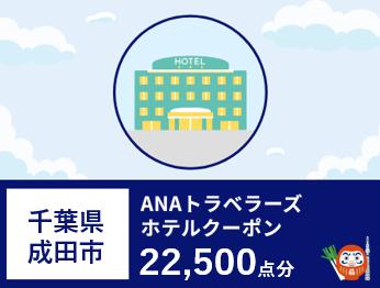 千葉県成田市 ANAトラベラーズホテル割引クーポン 22,500点分